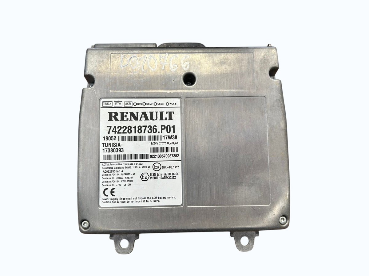 Renault Truck Telematic Gateway TGW2.1 3G+WiFi 7422818736.P01